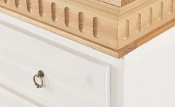 Kommode Bornholm | Kiefer Weiß / Kiefer Antik-Look -Kommode & Sideboards Verkäufe 10130657 4 201811271505