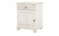 Nachtkommode Bornholm | Kiefer Weiß