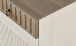 Nachtkommode Bornholm | Kiefer Weiß / Kiefer lavafarben -Kommode & Sideboards Verkäufe 10133746 4 201811271458