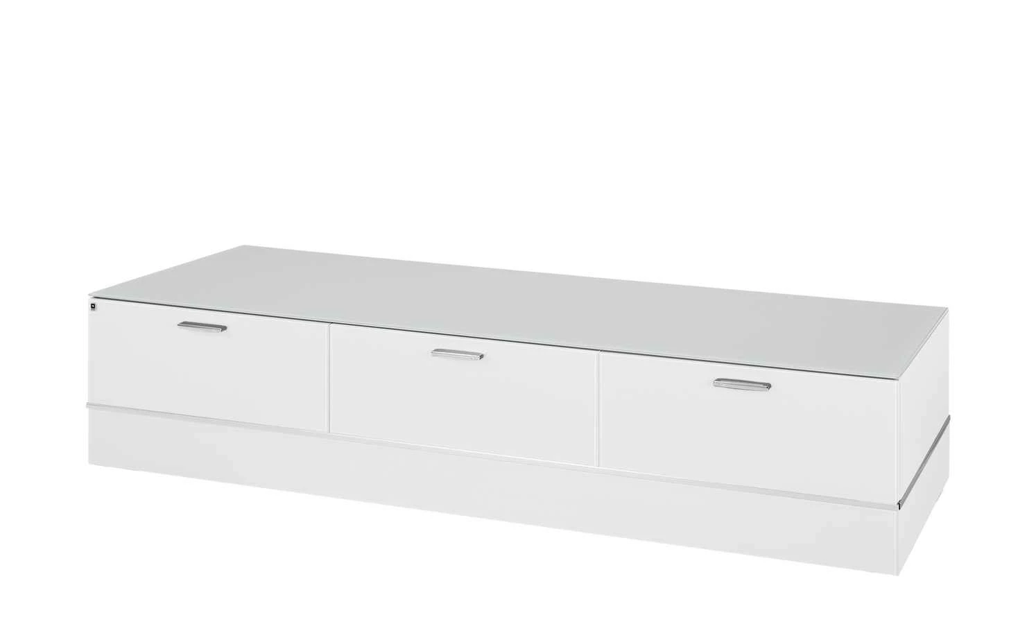 LEONARDO TV-Unterteil Cube | Weiß Sockel 1 LEONARDO TV-Unterteil Cube | Weiß Sockel