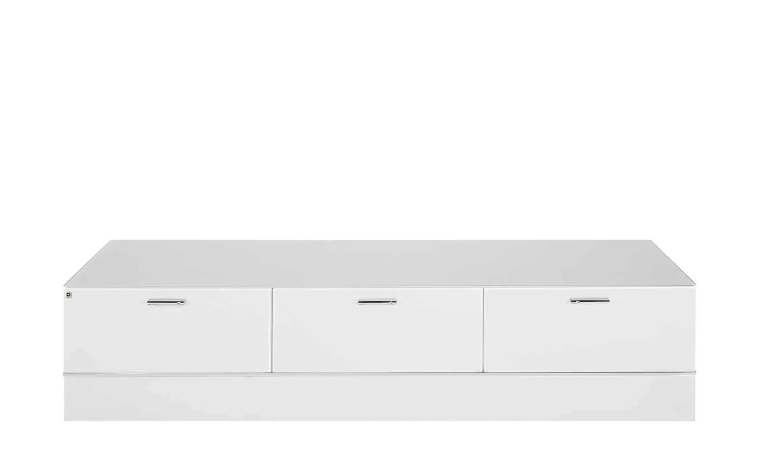 LEONARDO TV-Unterteil Cube | Weiß Sockel 5 LEONARDO TV-Unterteil Cube | Weiß Sockel – Bild 5