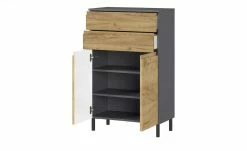 Kommode Seddiner See | Graphitgrau / Grandson Eiche (Nachbildung) -Kommode & Sideboards Verkäufe 11064670 3 202206072232