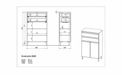 Kommode Seddiner See | Graphitgrau / Grandson Eiche (Nachbildung) -Kommode & Sideboards Verkäufe 11064670 8 202206072232
