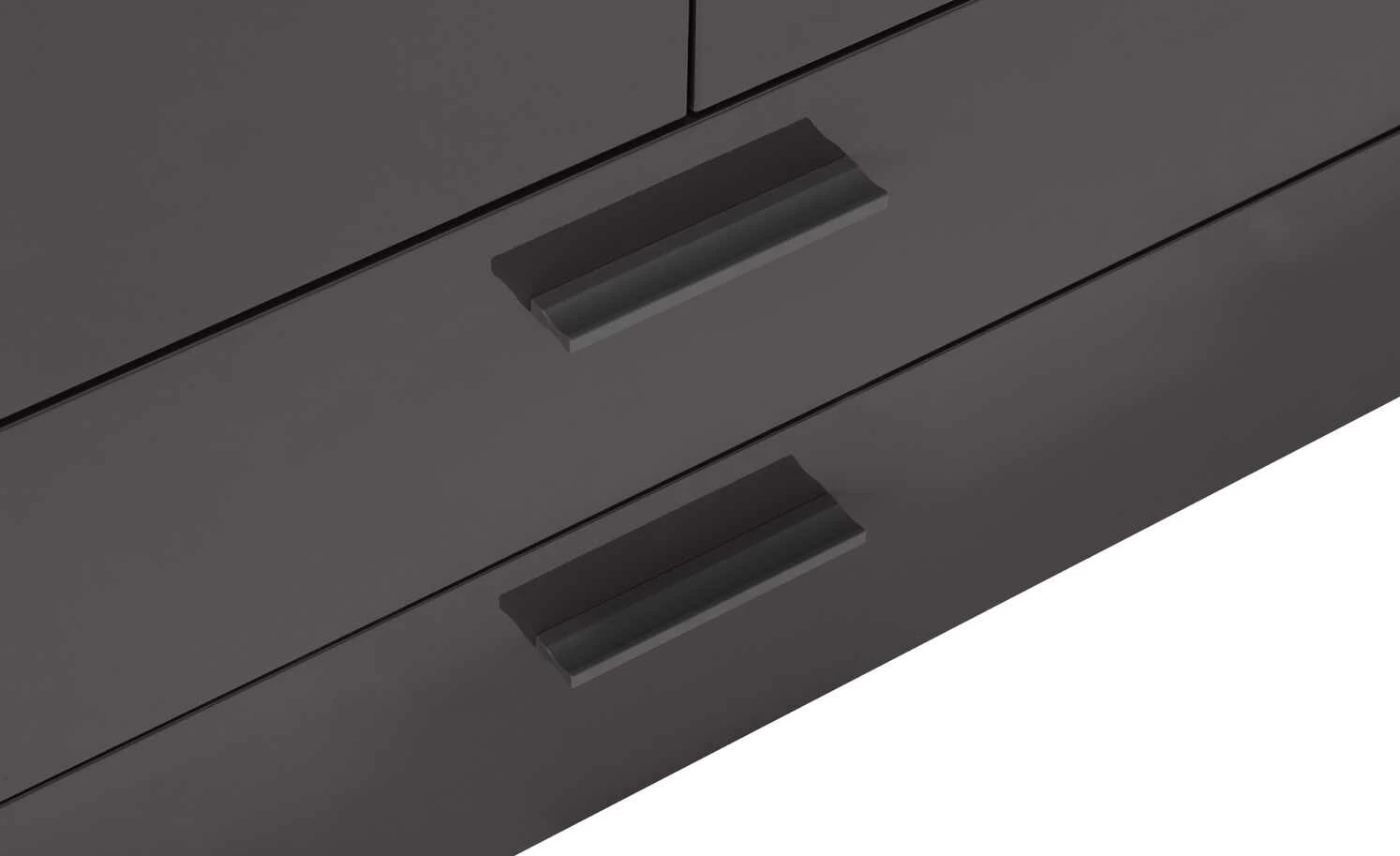 Wohnwert Kombikommode Cantara | Schiefer (Grau) 4 Wohnwert Kombikommode Cantara | Schiefer (Grau) – Bild 4