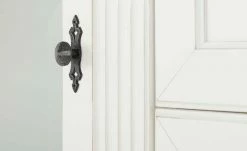 maison bleue Highboard Petit Chalet | Vintage Weiß mit Glastüren -Kommode & Sideboards Verkäufe 11203699 14 202206231234