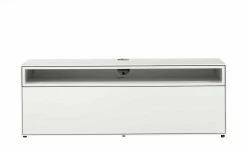 now! by hülsta TV-Lowboard now! easy | Reinweiß inkl. Kabelführung