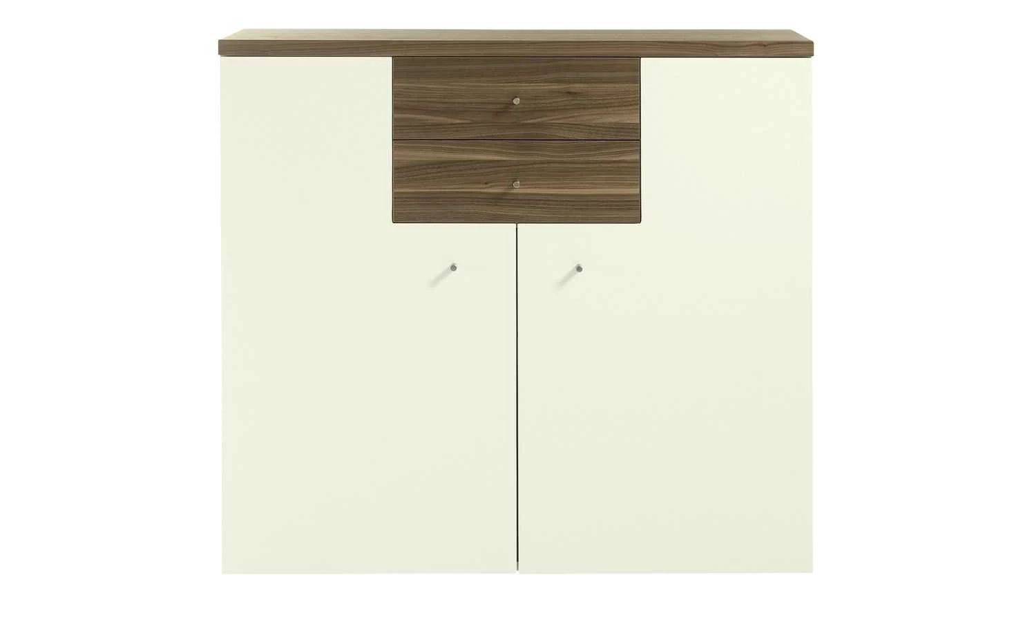 now! by hülsta Highboard hülsta now! time | Kernnussbaum / Weiß 4 now! by hülsta Highboard hülsta now! time | Kernnussbaum / Weiß – Bild 4