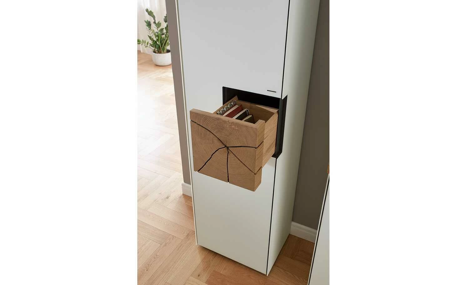 Wohnwert Standelement Novum | Weiß links 2 Wohnwert Standelement Novum | Weiß links – Bild 2