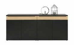 now! by hülsta Sideboard now! touch | Schwarz / Samteiche Natur (Nachbildung) -Kommode & Sideboards Verkäufe 11229337 4 202203222233