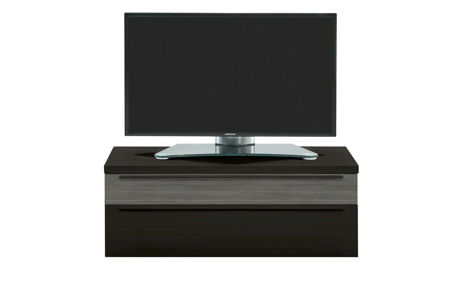 now! by hülsta Lowboard now! touch | Schwarz / Samteiche Grau (Nachbildung) 2 now! by hülsta Lowboard now! touch | Schwarz / Samteiche Grau (Nachbildung) – Bild 2