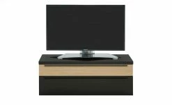 now! by hülsta Lowboard now! touch | Schwarz / Samteiche Natur (Nachbildung) -Kommode & Sideboards Verkäufe 11229812 2 202203221234