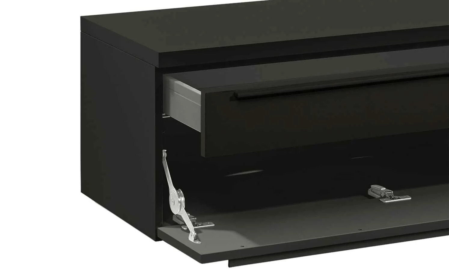 now! by hülsta Lowboard now! touch | Schwarz 2 now! by hülsta Lowboard now! touch | Schwarz – Bild 2