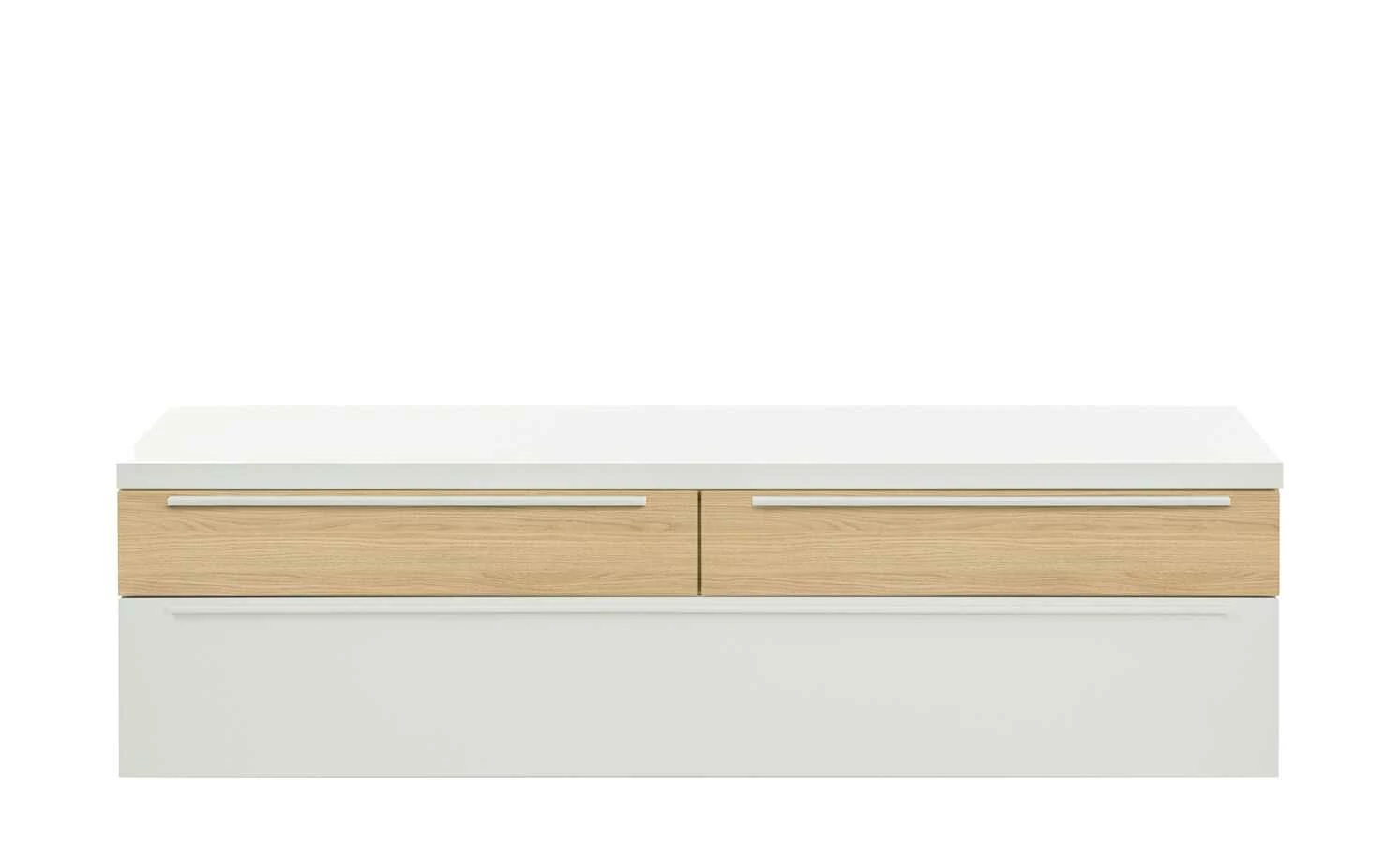 now! by hülsta Lowboard now! touch | Reinweiß / Samteiche Natur (Nachbildung) 2 now! by hülsta Lowboard now! touch | Reinweiß / Samteiche Natur (Nachbildung) – Bild 2