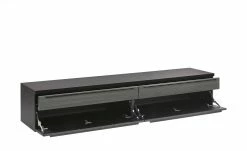 now! by hülsta Lowboard now! touch | Schwarz / Samteiche Grau (Nachbildung) -Kommode & Sideboards Verkäufe 11229822 6 202203221234