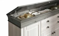 Sideboard Bornholm | Kiefer Weiß / Kiefer lavafarben 13 Sideboard Bornholm | Kiefer Weiß / Kiefer lavafarben -Kommode & Sideboards Verkäufe 11236346 7 201811271516