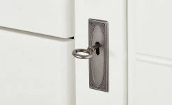 maison bleue Highboard Florian | Weiß / laugenfarben Türen mit Glaseinsatz -Kommode & Sideboards Verkäufe 11239820 6 202108130002