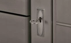 maison bleue Highboard Florian | Grau / laugenfarben Türen mit Glaseinsatz -Kommode & Sideboards Verkäufe 11300220 6 202108131411