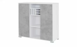 Sideboard mit 2 Schiebetüren Success | Weiß Steingrau -Kommode & Sideboards Verkäufe 11350027 1 202010102126