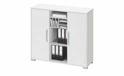 Sideboard mit 2 Schiebetüren Success | Weiß Weiß