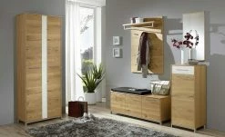 Woodford Mehrzweckschrank Vista | Eiche / Balkeneiche / Weiß rechts