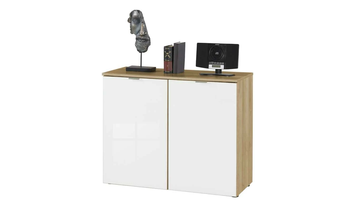 meinSchrank Kommode One 710 | Weißglas Riviera Eiche (Nachbildung) 2 meinSchrank Kommode One 710 | Weißglas Riviera Eiche (Nachbildung) – Bild 2