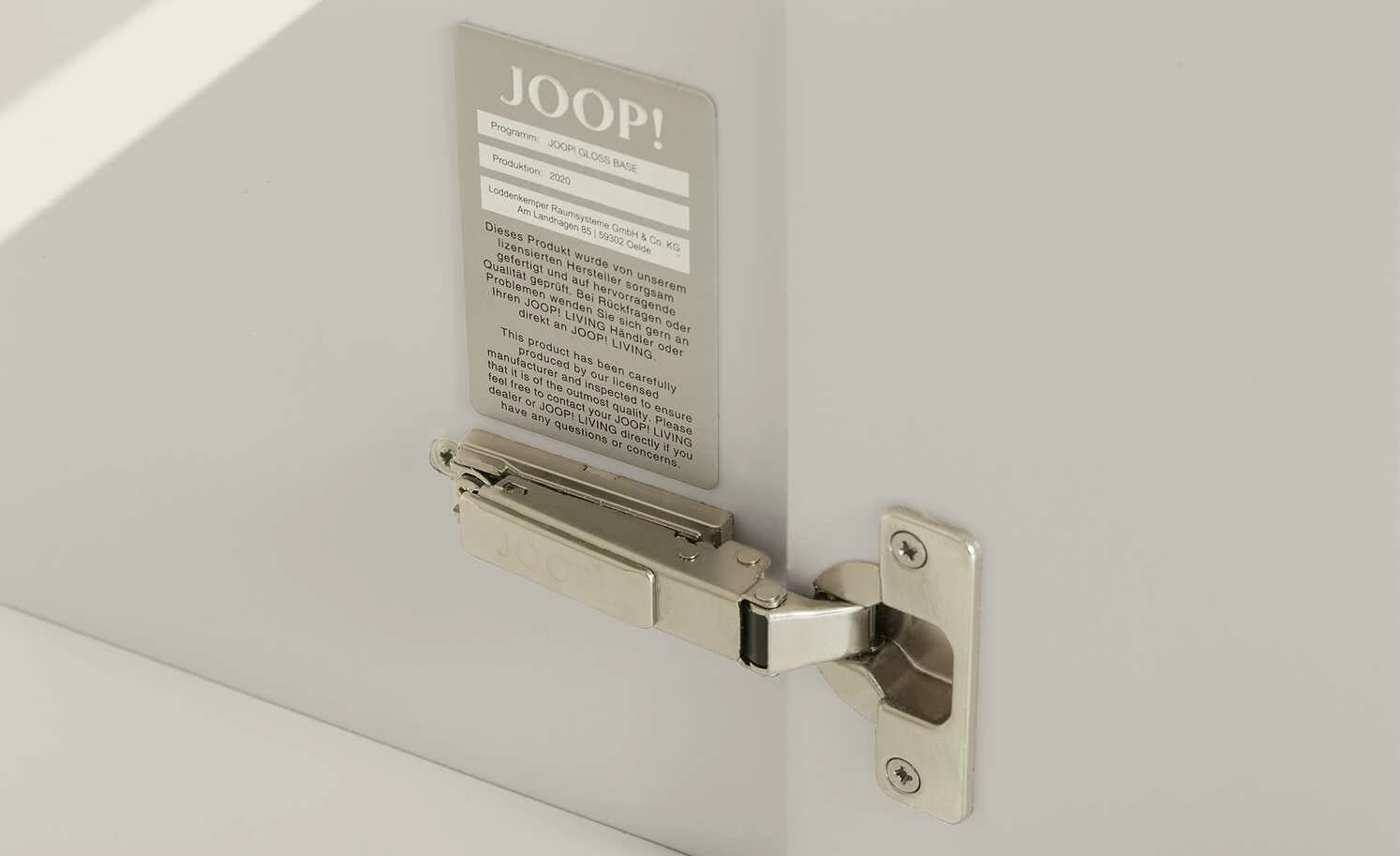 JOOP! Kommode Gloss Base | Kristall (Hellgrau) 5 JOOP! Kommode Gloss Base | Kristall (Hellgrau) – Bild 5