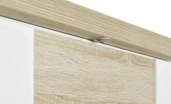 uno Hängevitrine Titan | Weiß / Eiche sägerau (Nachbildung) links Spotbeleuchtung -Kommode & Sideboards Verkäufe 12200199 8 201811271502