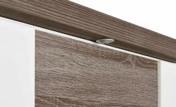 uno Hängevitrine Titan | Weiß / Eiche Trüffel (Nachbildung) links Spotbeleuchtung -Kommode & Sideboards Verkäufe 12200200 4 201811271502