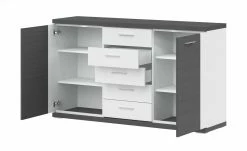 uno Sideboard Titan | Weiß / Graphit (Nachbildung) -Kommode & Sideboards Verkäufe 12200264 4 202106091239