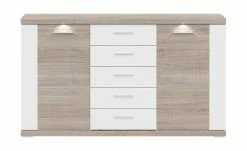 uno Sideboard Titan | Weiß / Eiche sägerau (Nachbildung) -Kommode & Sideboards Verkäufe 12200265 4 201811271502