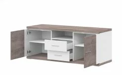 uno Lowboard Titan | Weiß / Eiche Trüffel (Nachbildung) 151|cm -Kommode & Sideboards Verkäufe 12200303 2 202106091239