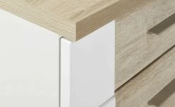 uno Kommode Titan | Weiß / Eiche sägerau (Nachbildung) -Kommode & Sideboards Verkäufe 12200318 3 201811271502