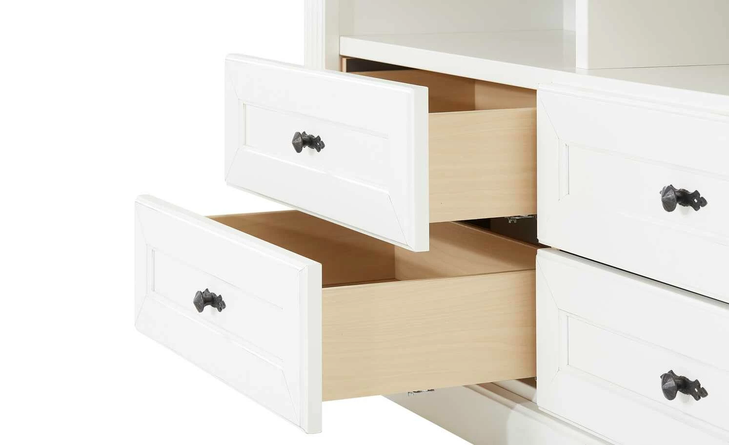 maison bleue TV-Element Petit Chalet | 119|cm Weiß / Graphit 7 maison bleue TV-Element Petit Chalet | 119|cm Weiß / Graphit – Bild 7