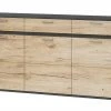 uno Sideboard Katt | Eiche San Remo (Nachbildung) / Graphitgrau