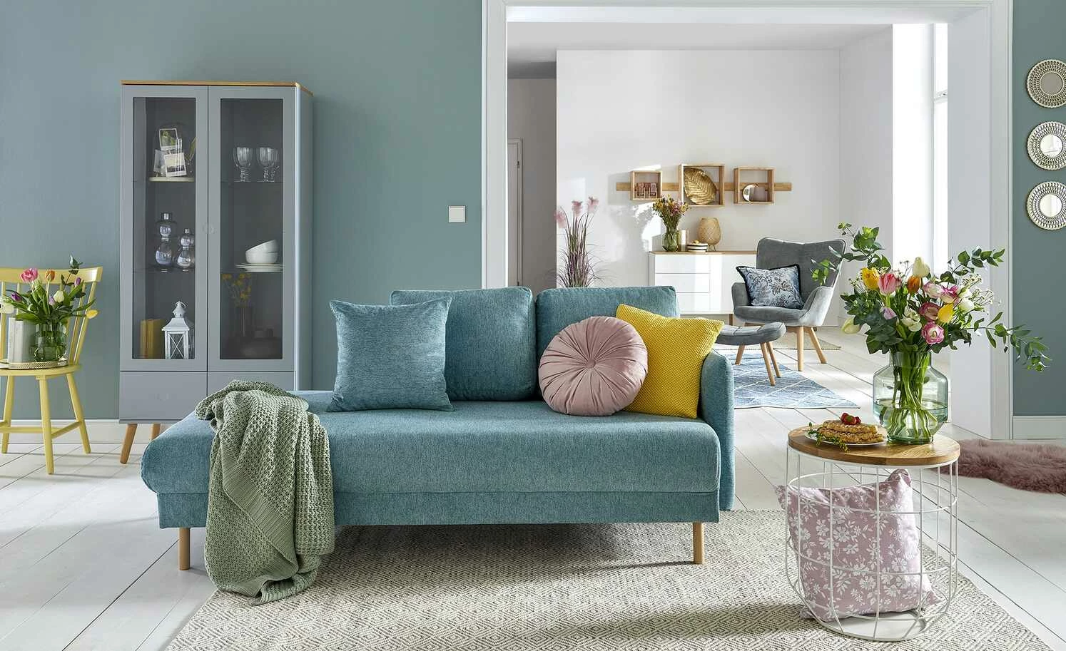 Roomers Standvitrine Scan | Hellgrau 2 Roomers Standvitrine Scan | Hellgrau – Bild 2