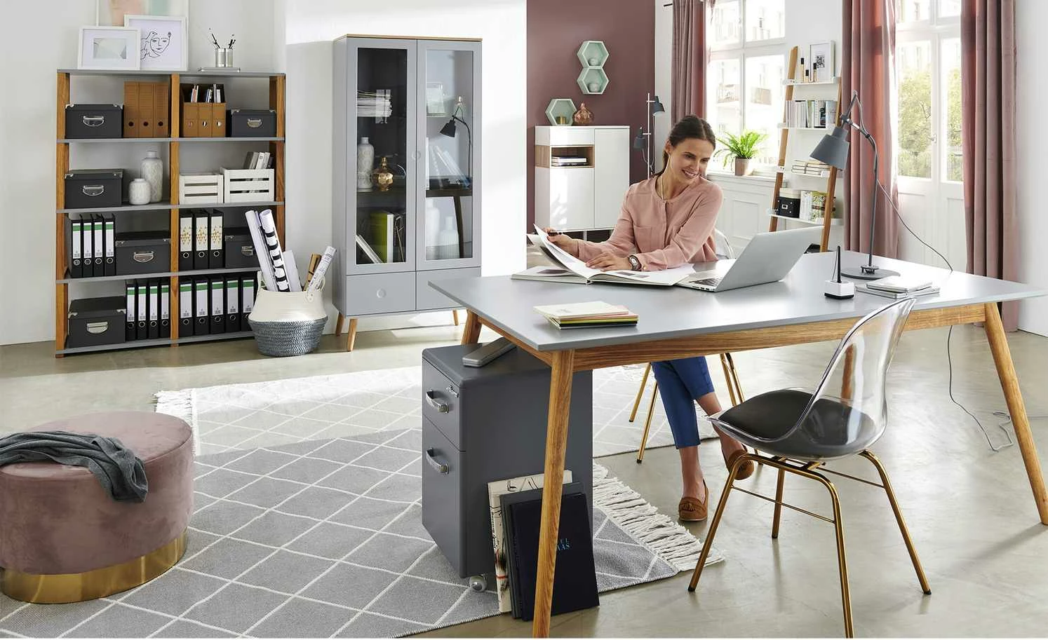 Roomers Standvitrine Scan | Hellgrau 5 Roomers Standvitrine Scan | Hellgrau – Bild 5