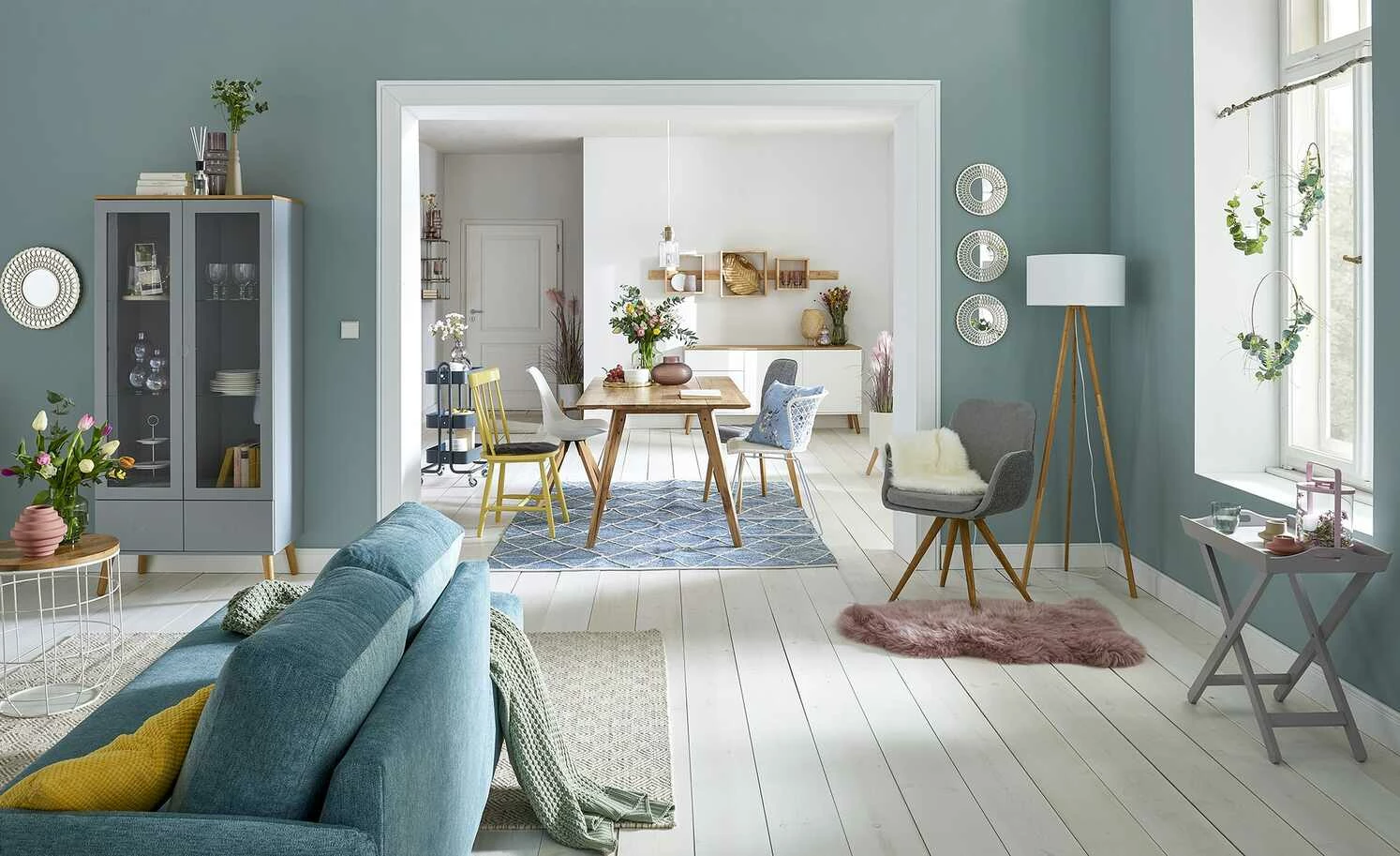 Roomers Standvitrine Scan | Hellgrau 3 Roomers Standvitrine Scan | Hellgrau – Bild 3