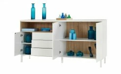 Roomers Sideboard Case | Weiß / Eiche sägerau (Nachbildung) 19 Roomers Sideboard Case | Weiß / Eiche sägerau (Nachbildung) -Kommode & Sideboards Verkäufe 12202134 10 201901221121