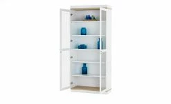 Roomers Vitrine Case | Weiß / Eiche sägerau (Nachbildung) -Kommode & Sideboards Verkäufe 12202136 1 201811271515