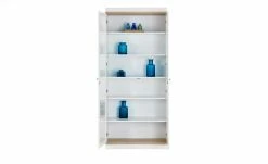 Roomers Vitrine Case | Weiß / Eiche sägerau (Nachbildung) -Kommode & Sideboards Verkäufe 12202136 11 201901221121