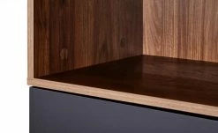 Roomers Highboard Case | Schwarzbraun / Walnuss (Nachbildung) -Kommode & Sideboards Verkäufe 12202140 9 201811271515