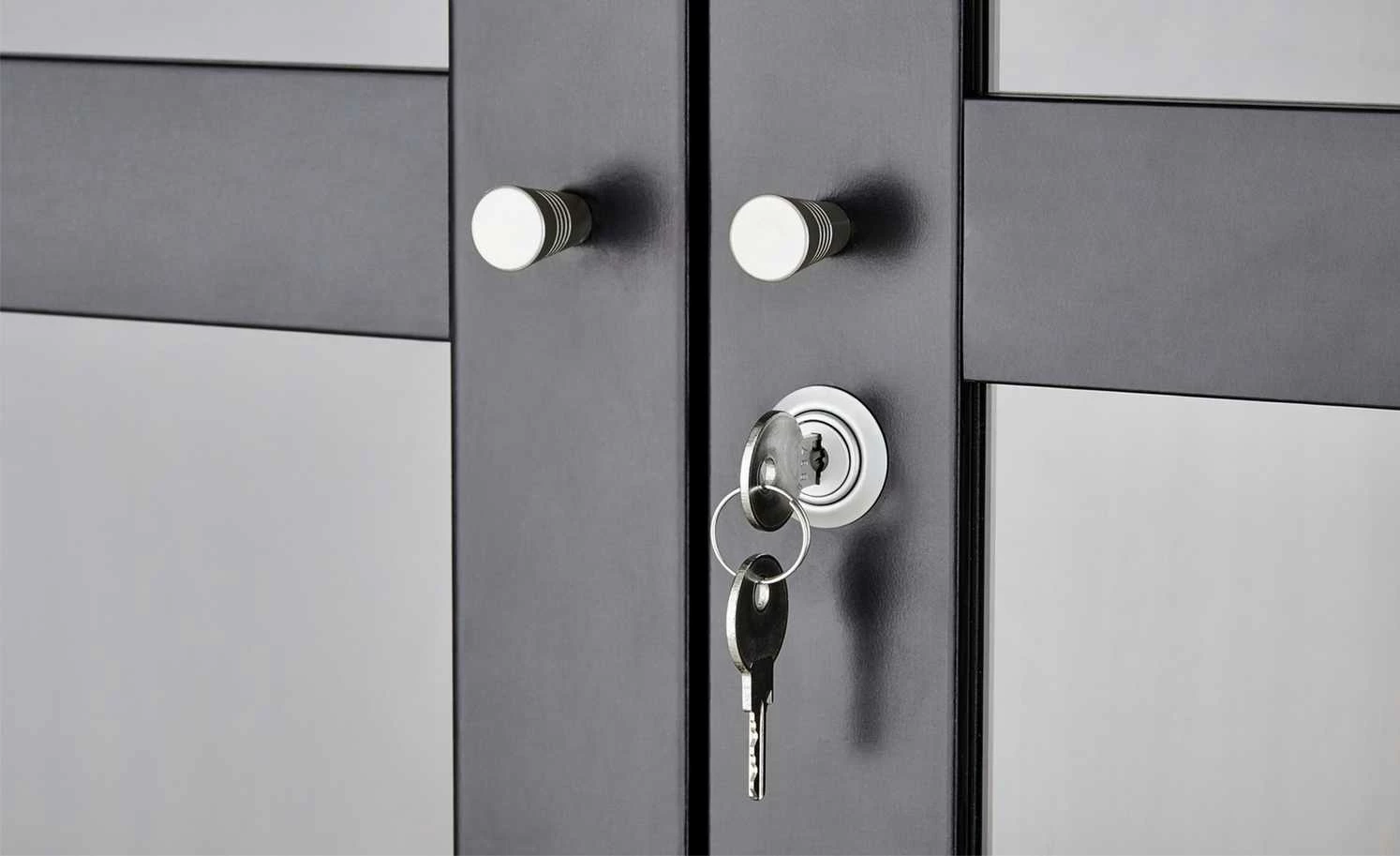 Roomers Vitrine Case | Schwarzbraun / Walnuss (Nachbildung) 7 Roomers Vitrine Case | Schwarzbraun / Walnuss (Nachbildung) – Bild 7