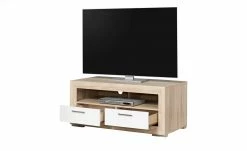 TV-Lowboard Fiesta | Eiche sägerau (Nachbildung) / Weiß -Kommode & Sideboards Verkäufe 12202227 8 201811271517