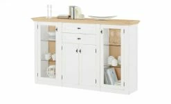 maison bleue Highboard Petit Chalet | Weiß / Asteiche mit Glastüren 25 maison bleue Highboard Petit Chalet | Weiß / Asteiche mit Glastüren -Kommode & Sideboards Verkäufe 12202659 10 202206232232