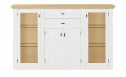 maison bleue Highboard Petit Chalet | Weiß / Asteiche mit Glastüren 27 maison bleue Highboard Petit Chalet | Weiß / Asteiche mit Glastüren -Kommode & Sideboards Verkäufe 12202659 13 202206232232