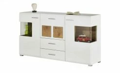 Sideboard Cortina | Weiß/ Eiche Altholz (Nachbildung) -Kommode & Sideboards Verkäufe 12203596 17 202106232232