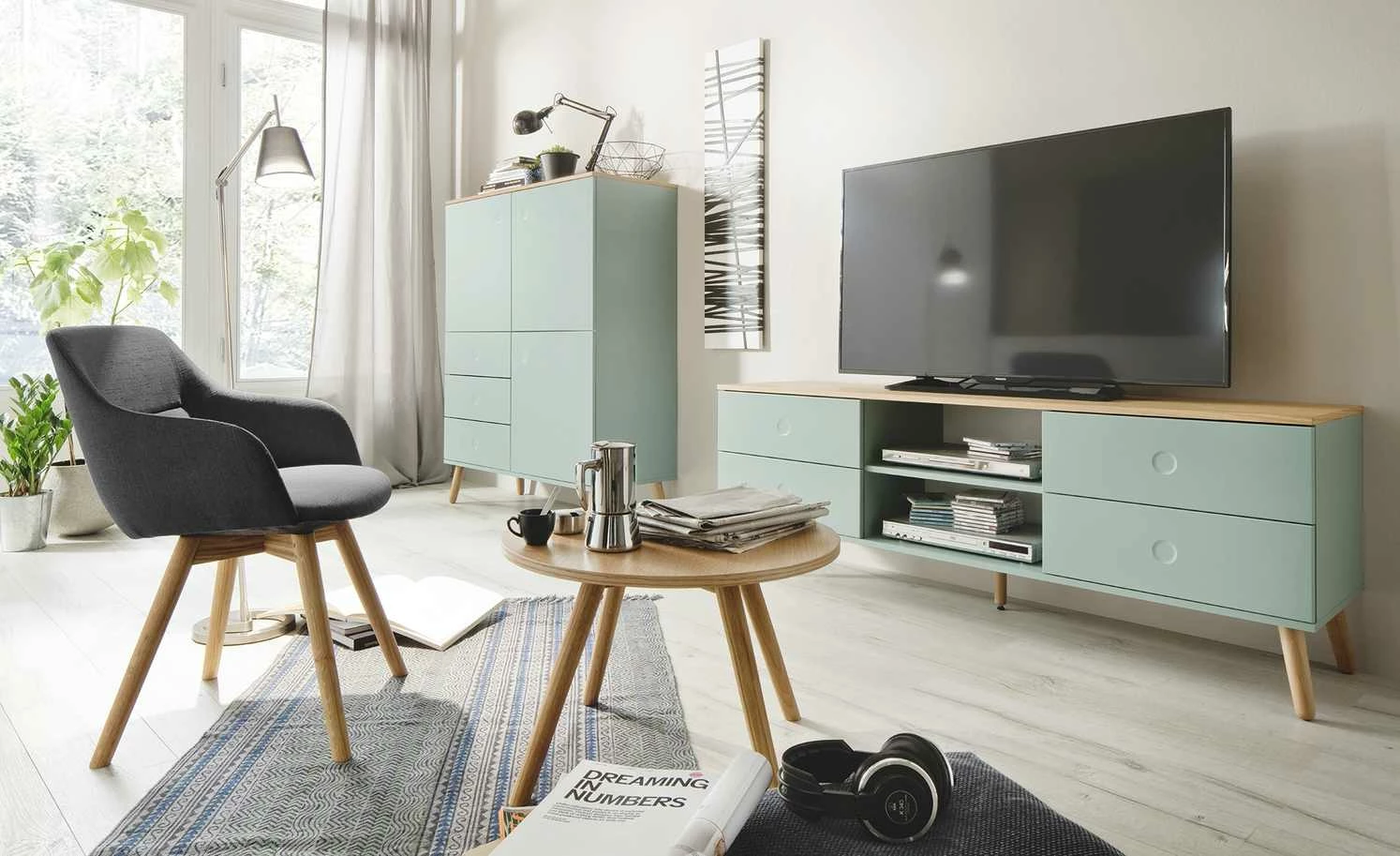 Roomers Highboard Scan | Sage (Salbeigrün) 1 Roomers Highboard Scan | Sage (Salbeigrün)