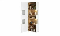 Vitrine Cortina | Weiß / Eiche Altholz (Nachbildung) -Kommode & Sideboards Verkäufe 12204468 12 202111032233