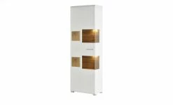 Vitrine Cortina | Weiß / Eiche Altholz (Nachbildung) -Kommode & Sideboards Verkäufe 12204468 4 202106232232