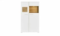 Vitrine Cortina | Weiß / Eiche Altholz (Nachbildung) -Kommode & Sideboards Verkäufe 12204469 10 202106281241